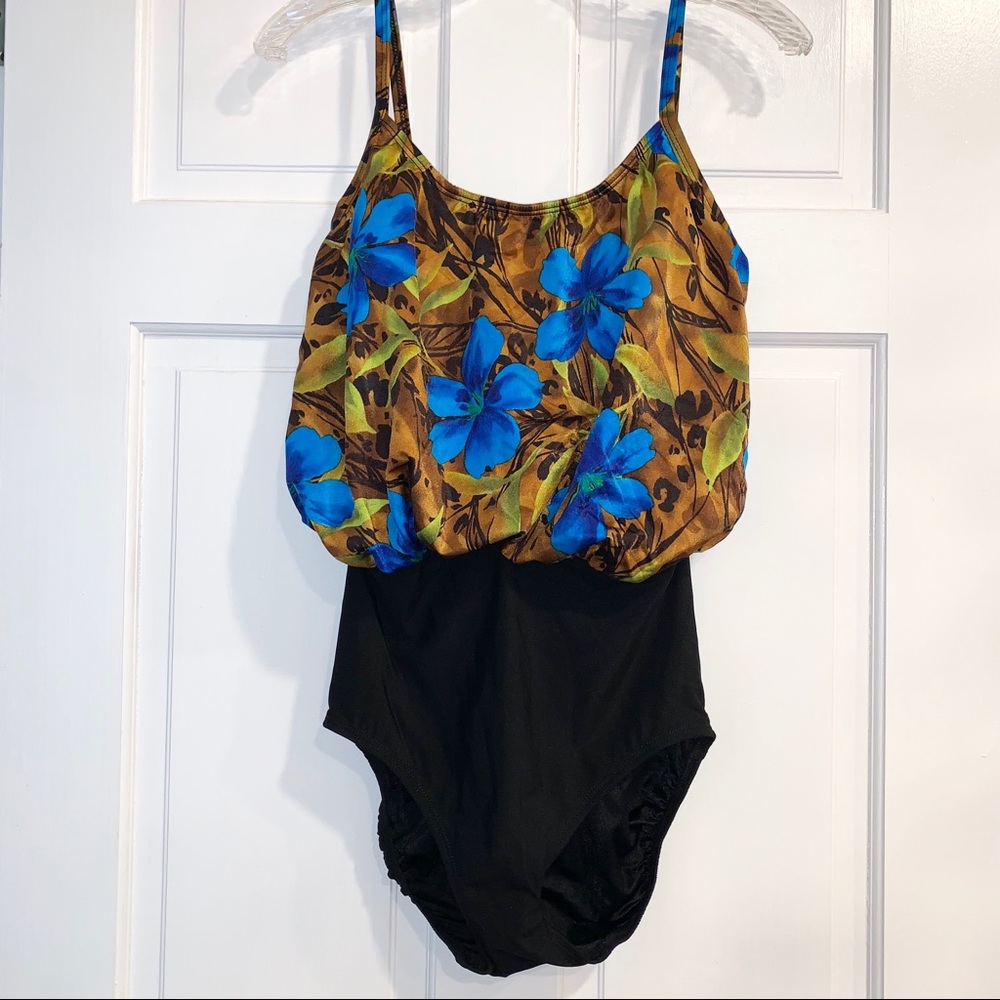 Vintage One Piece Bathing Suit